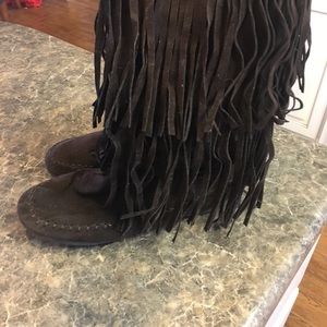 Rampage moccasin style boots